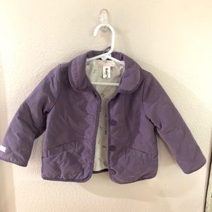 Purple / Plum Janie & Jack Barn Jacket Size 2t/3t